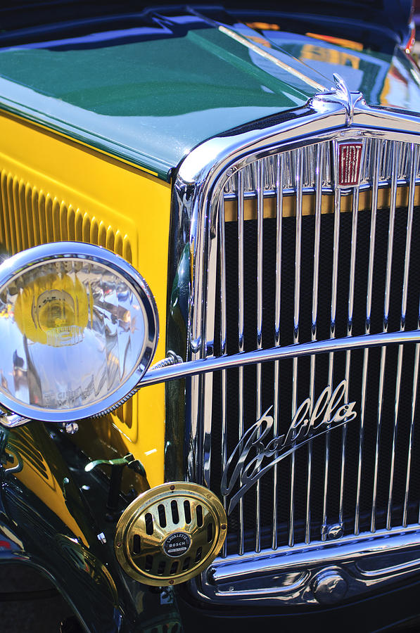 1933 Fiat Balilla Grille Photograph by Jill Reger