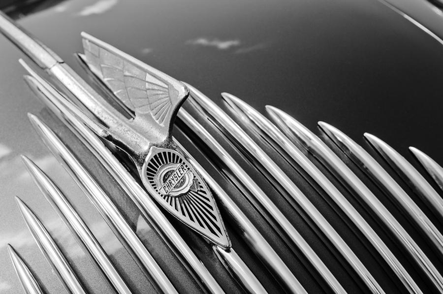 1934 Chrysler Airflow Hood Ornament 3 Photograph by Jill Reger