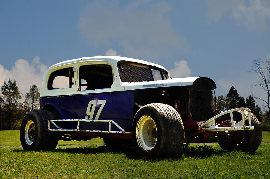 Car Photograph - 1934 Ford Stock Car by Bill Cannon