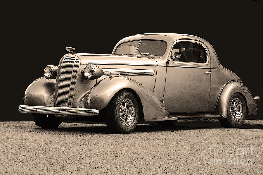 1936 Buick Photograph by Robert Meanor