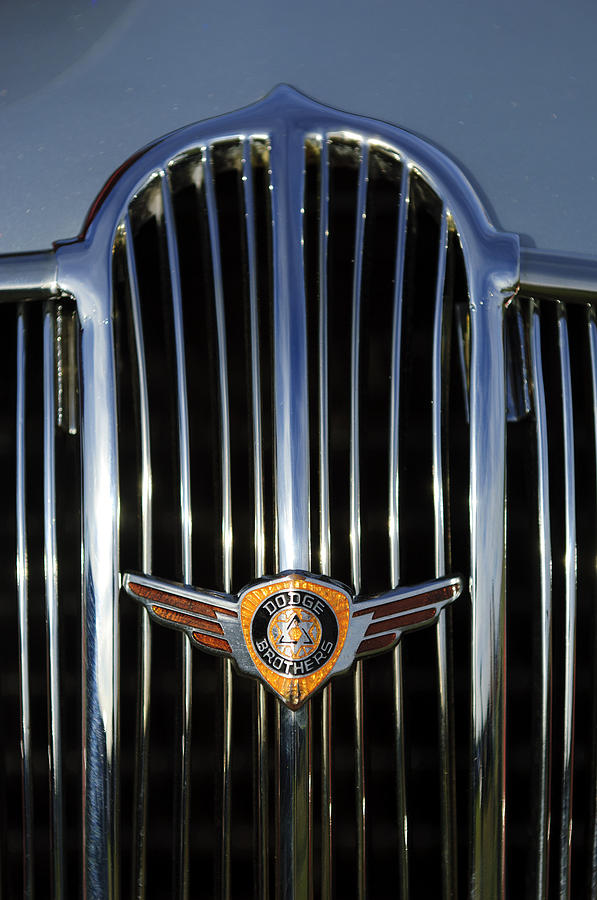 1936 Dodge Emblem Photograph by Jill Reger - Fine Art America