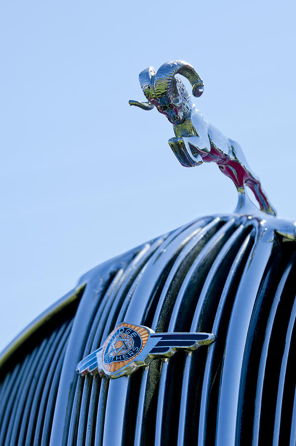 1936 Dodge Hood Ornament 2 Photograph by Jill Reger - Fine Art America