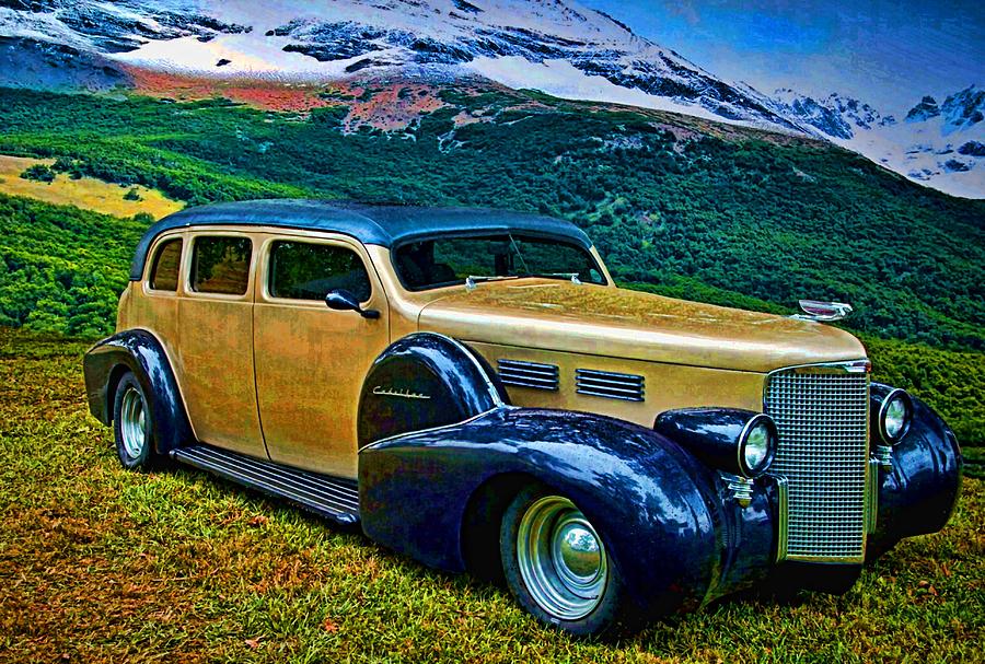 1938 Cadillac Touring Car  Photograph by Tim McCullough