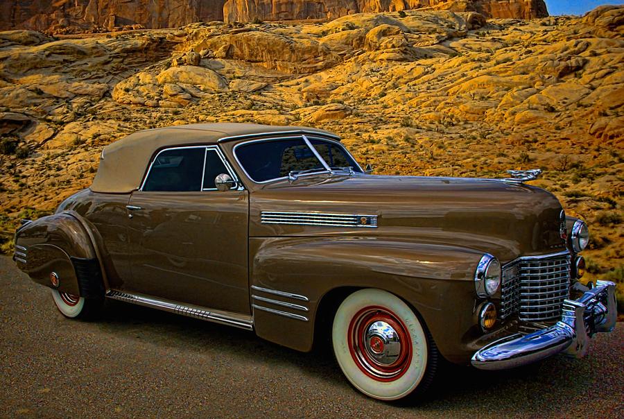 1940 Cadillac Convertible Photograph by Tim McCullough