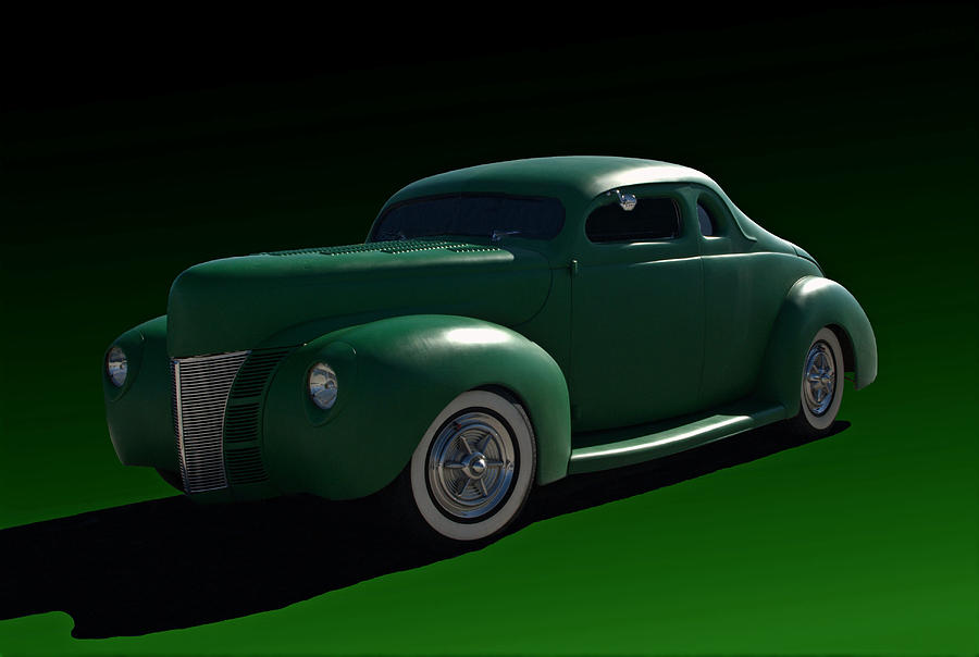 1940 Ford Chopped Coupe Photograph by Tim McCullough