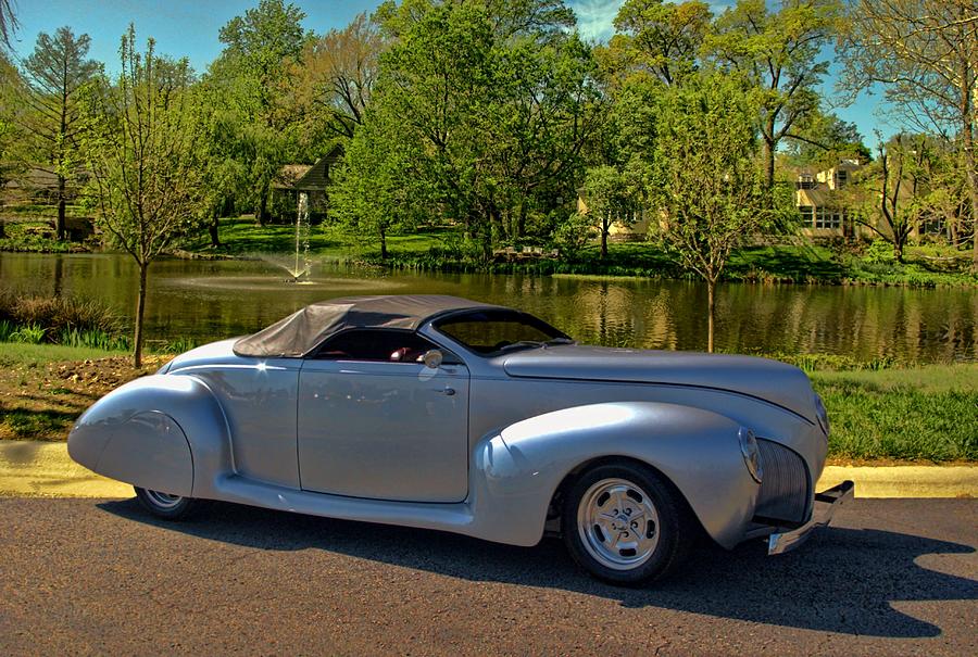 1940 Lincoln Custom Convertible Photograph by Tim McCullough