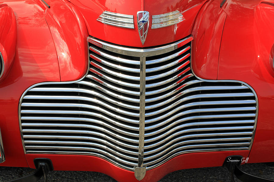 1940 Vintage Chevrolet Grill by Suzanne Gaff
