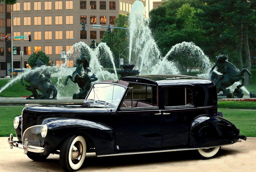 1941 Lincoln Town Car Photograph by Tim McCullough