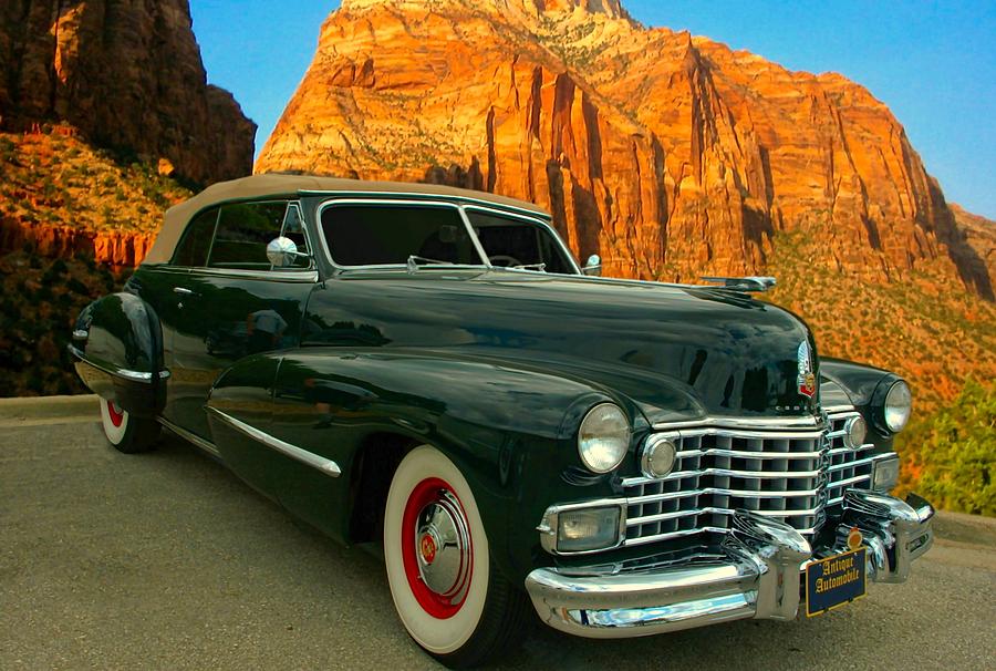 1942 Cadillac Series 62 Convertible Coupe Photograph by Tim McCullough