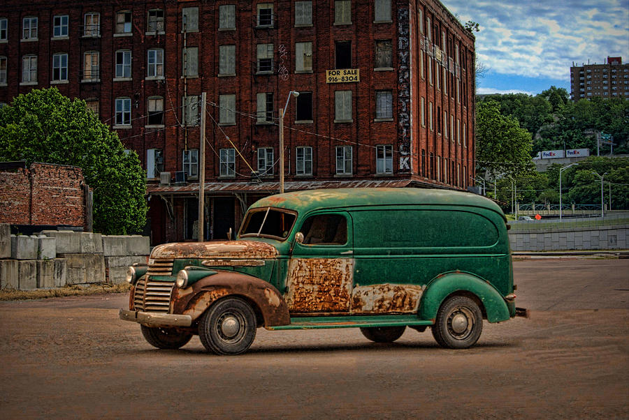 1946 GMC Panel Truck Photograph by Tim McCullough