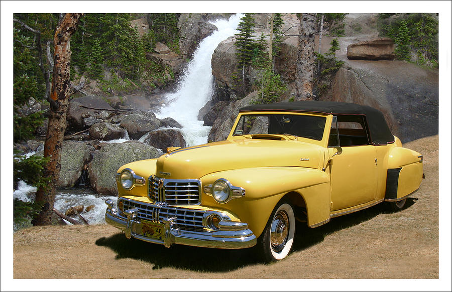 1946 Lincoln Continental Divide Photograph by Jack Pumphrey