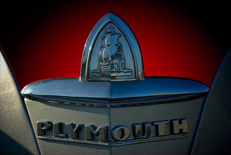 1946 Plymouth Hood Ornament Photograph by Tim McCullough