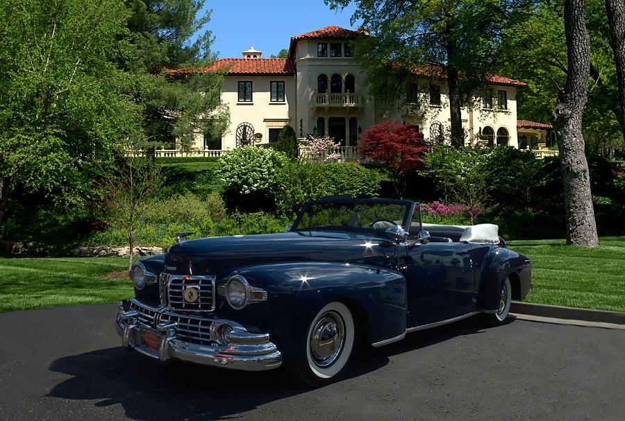 1947 Lincoln Continental Convertible Photograph by Tim McCullough