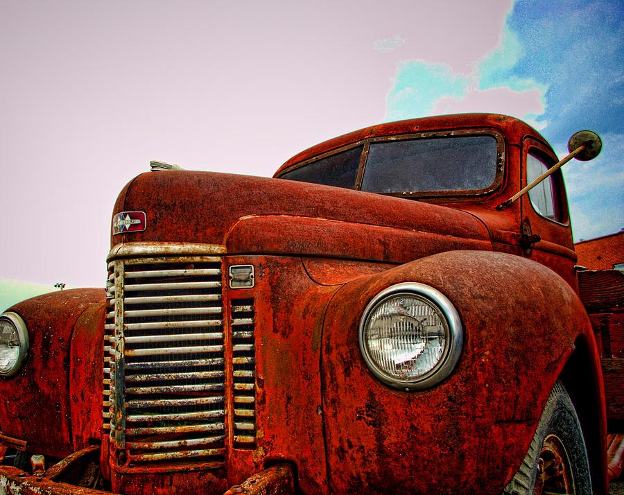 1948 International Flatbed Pickup Photograph