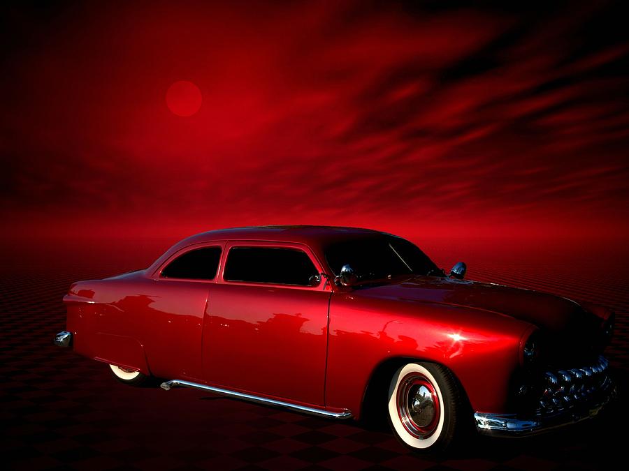 1949 Ford Custom Street Rod Photograph by Tim McCullough