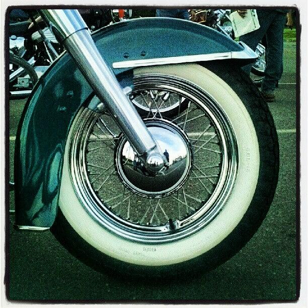 1950 Custom Harley Photograph by Deirdre Ryan