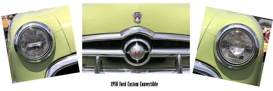 1950 Ford Convertible Photograph by Marta Alfred