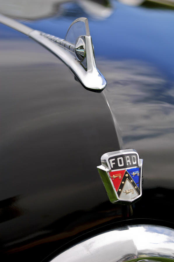 1950S ford hood ornament #4