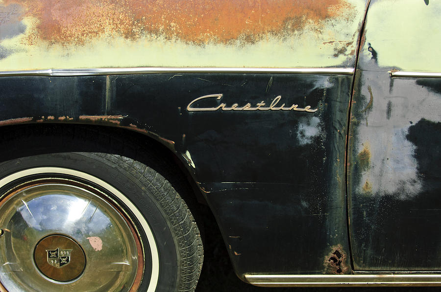 Crestline ford 1950 emblem #1
