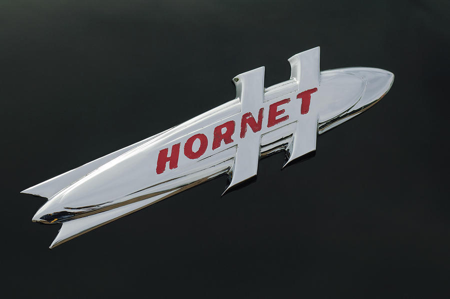 1951 Hudson Hornet Emblem Photograph by Jill Reger