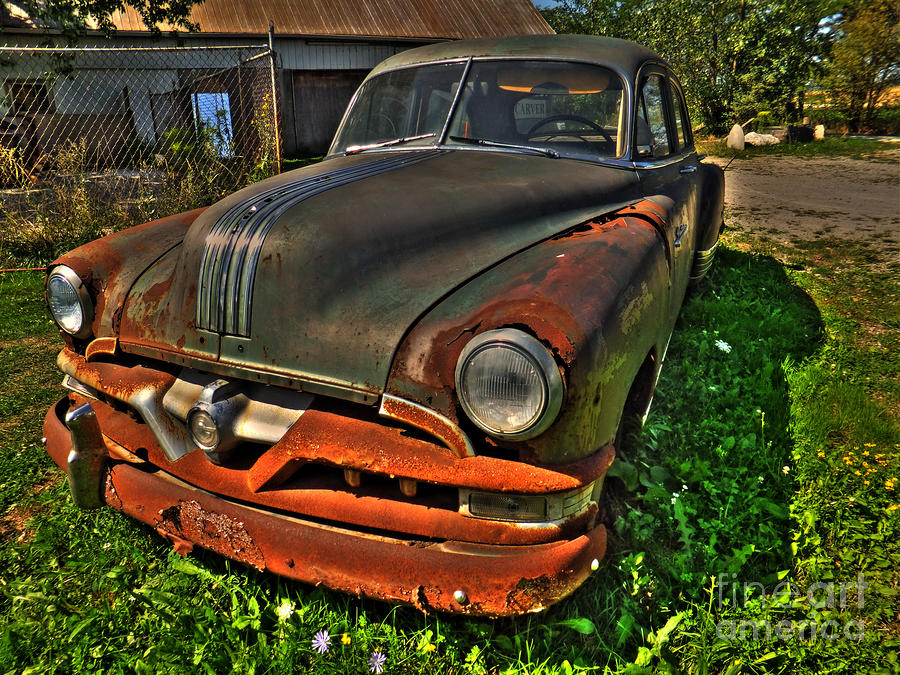 1951 Pontiac Photograph by Larry Simanzik - Fine Art America