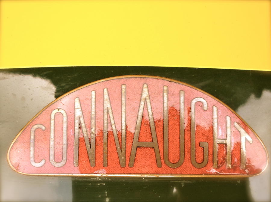 1952 Connaught Badge Photograph by John Colley