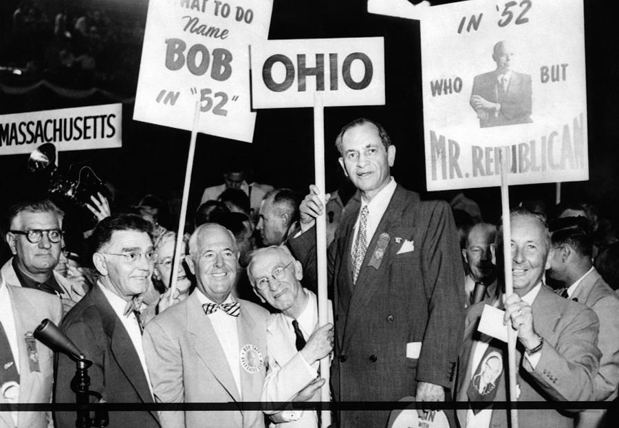 1952 Republican National Convention Photograph by Everett