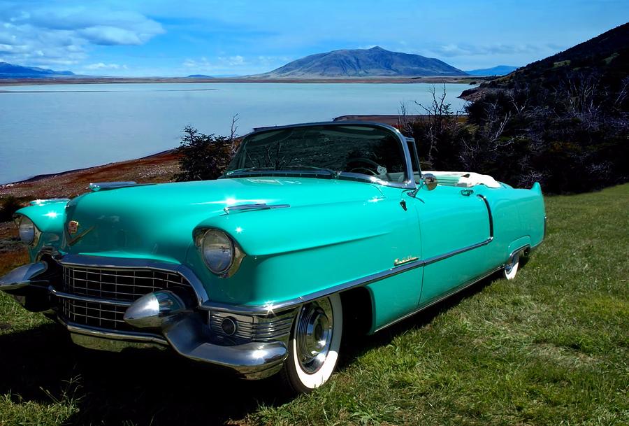 1954 Cadillac Convertible Photograph by Tim McCullough