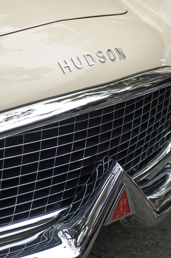 1954 Hudson Italia Touring Coupe Grille Photograph by Jill Reger