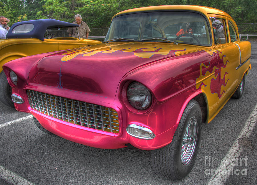 1955 Chevy Bel Air Photograph by Lee Dos Santos