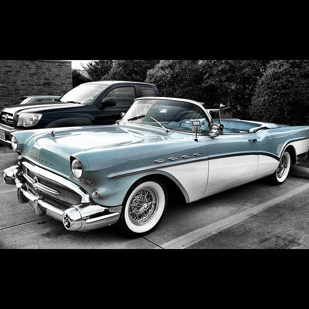 1956 Buick Roadmaster Riviera Photograph by Will Lopez