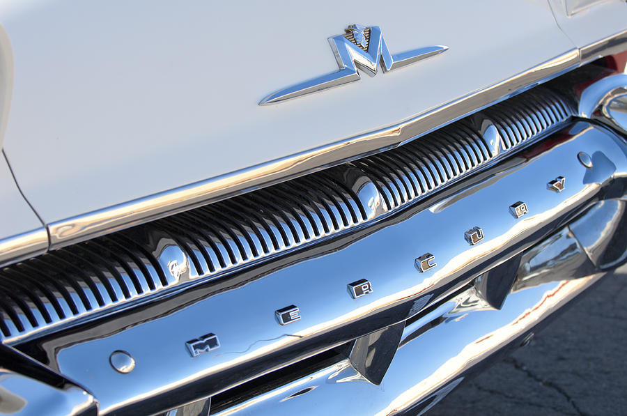 1956 Mercury Coupe Grille Photograph by Jill Reger