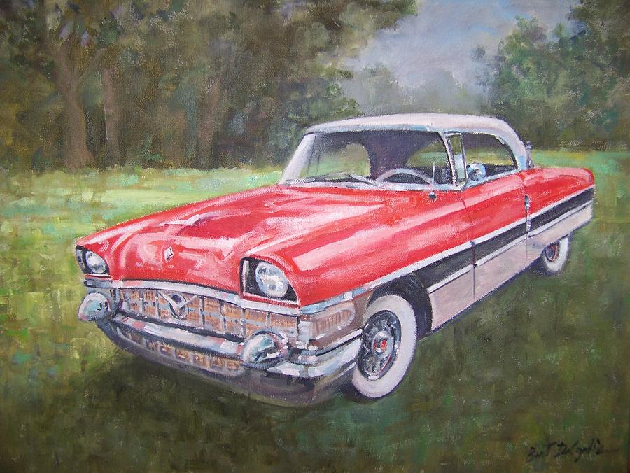 1956 Packard Painting by Bart DeCeglie
