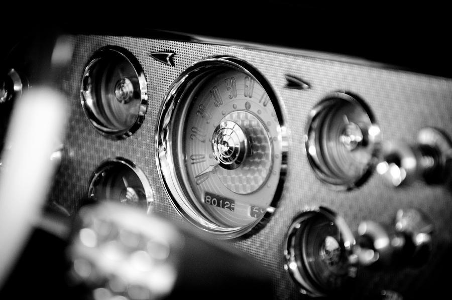 Car Photograph - 1956 Packard Caribbean Dashboard by Sebastian Musial