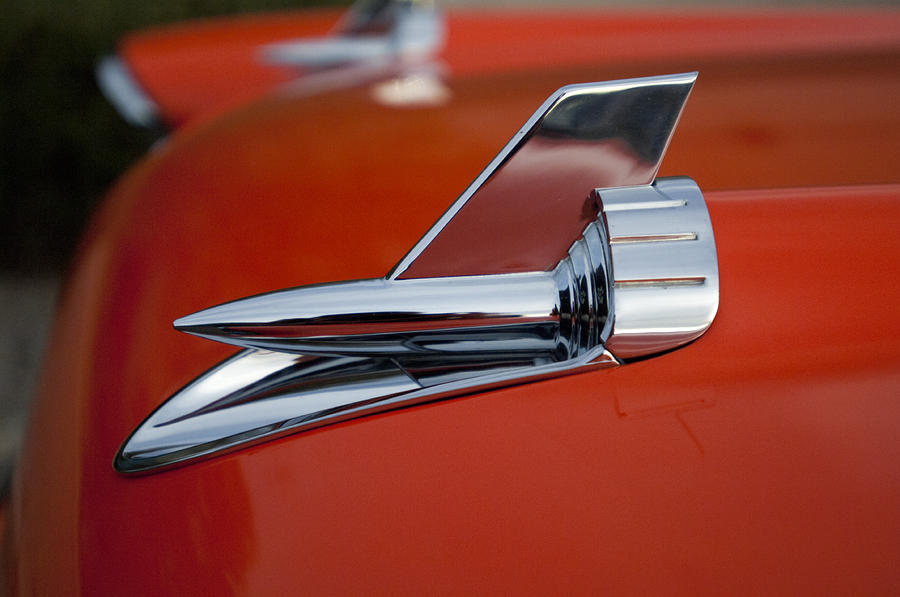 1957 Chevrolet Hood Ornament by Jill Reger