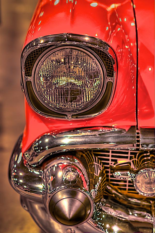 1957 Chevy Headlight Photograph by Phil Sheridan | Fine Art America