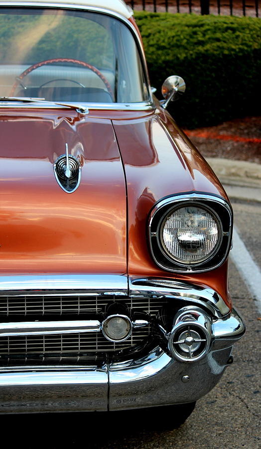 1957 Chevy On The Side Photograph By Rosanne Jordan - Fine Art America