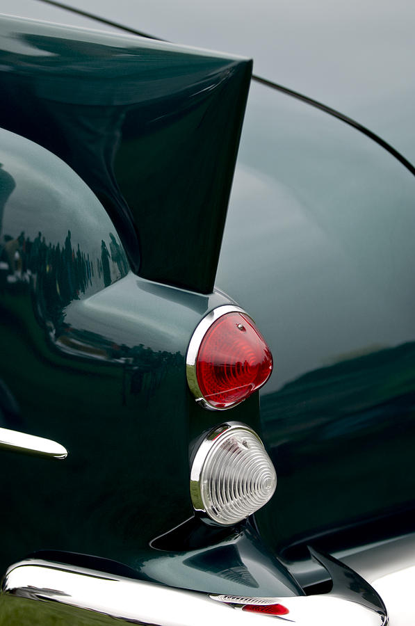 Car Photograph - 1957 Dual-Ghia Convertible  Taillights by Jill Reger