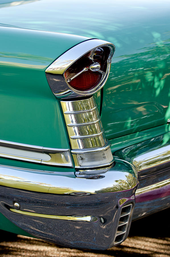 1957 Oldsmobile 98 Starfire Convertible Taillight Photograph by Jill Reger