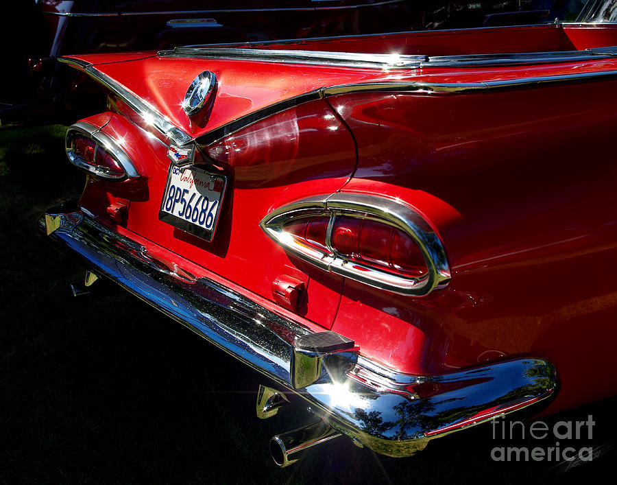 Fuzzy Dice Photograph - 1959 Chevy El Camino by Peter Piatt Fuzzy Dice Photograph - 1959 Chevy El Camino by Peter Piatt