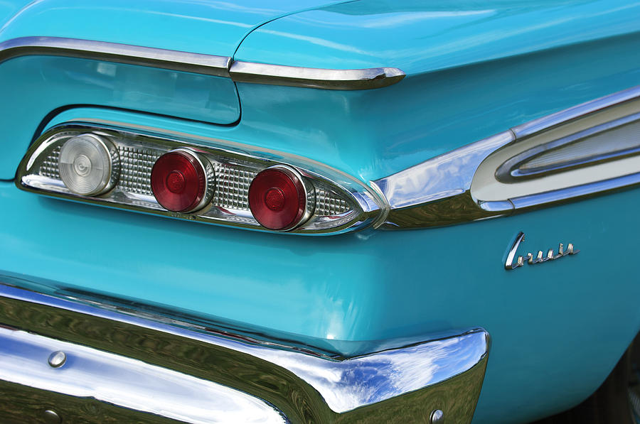 1959 Edsel Corvair Taillights Photograph by Jill Reger