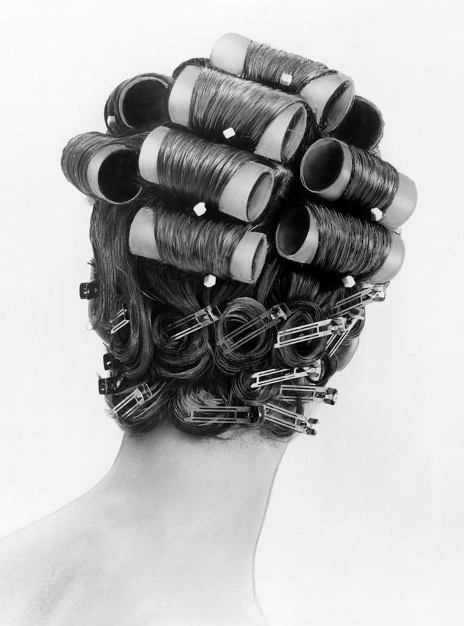 1960s Bouffant Hair Styles Were Created Photograph By Everett Fine   1960s Bouffant Hair Styles Were Created Everett 