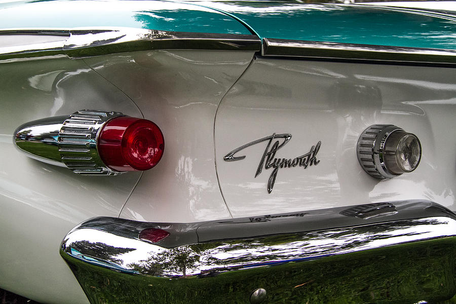 1961 Plymouth Fury  Photograph by Roger Mullenhour