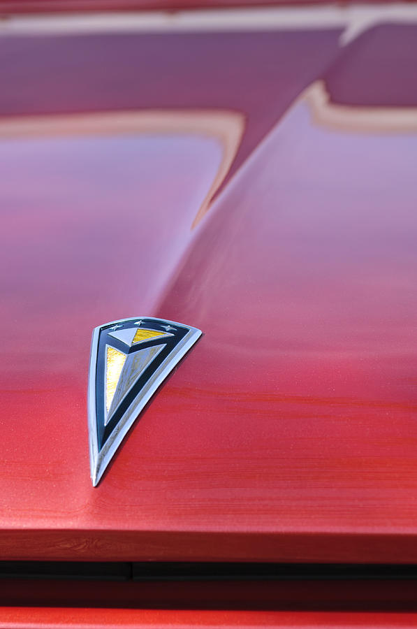 1961 Pontiac Catalina Hood Emblem by Jill Reger