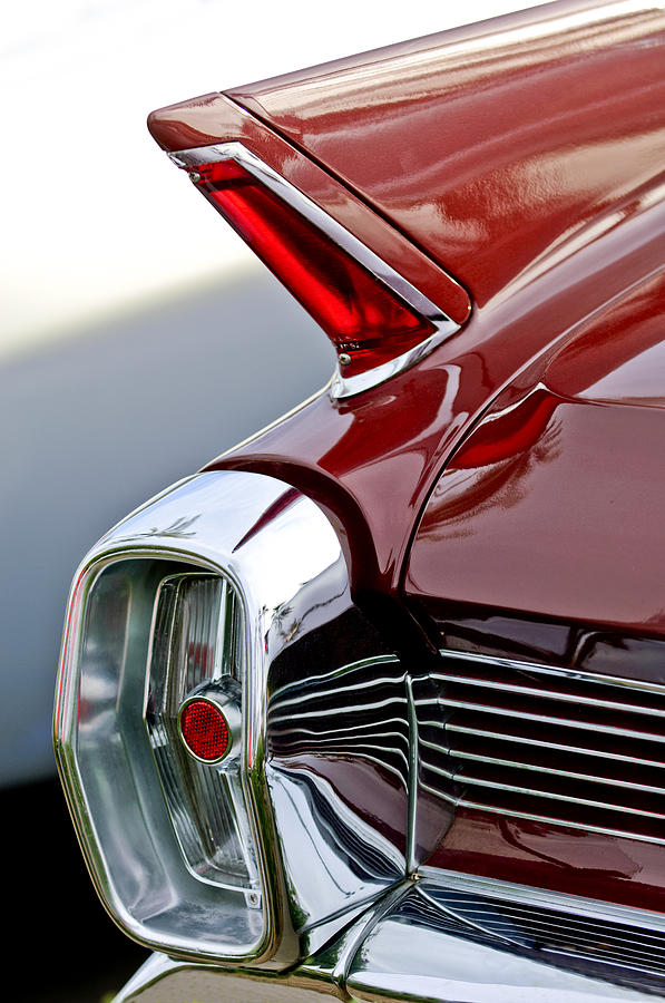 1962 Cadillac Eldorado Taillight Photograph by Jill Reger