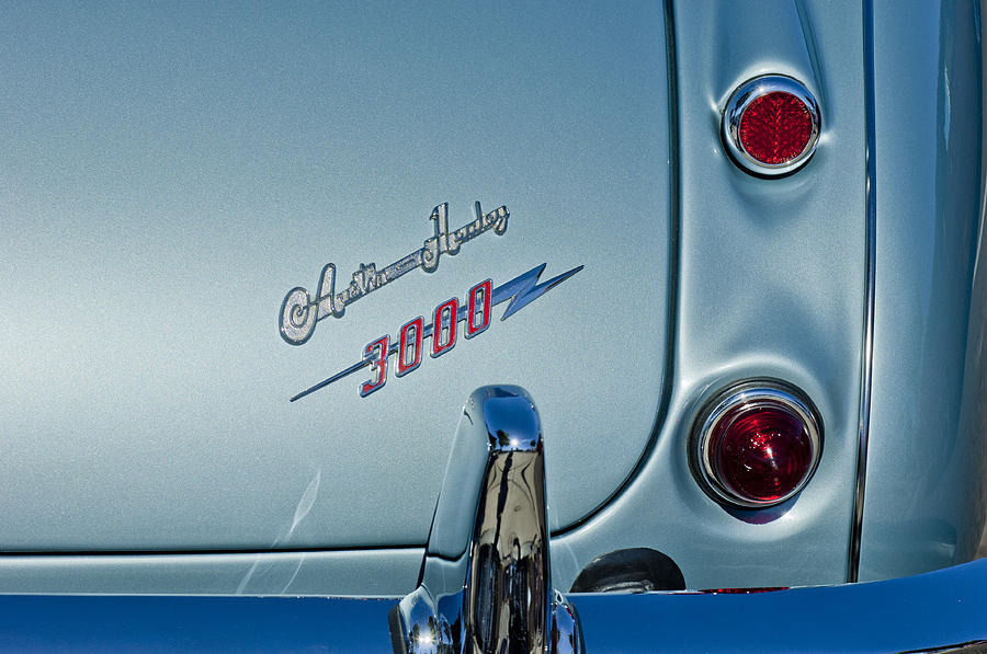 1963 Austin-Healey Taillight Photograph by Jill Reger