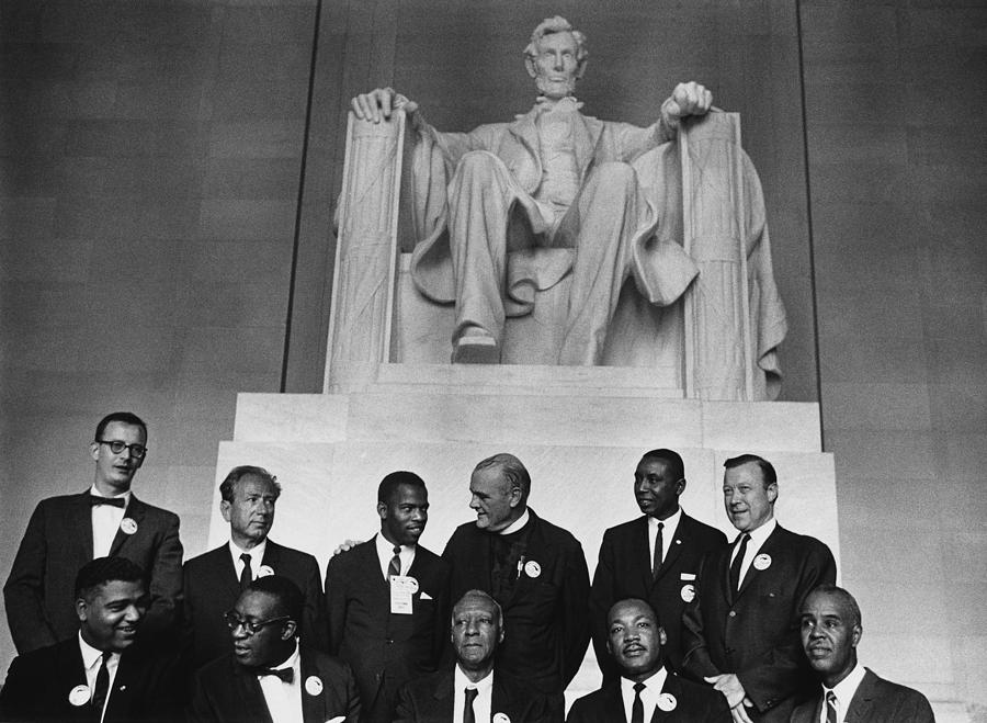 1963 March On Washington. Leaders Photograph by Everett