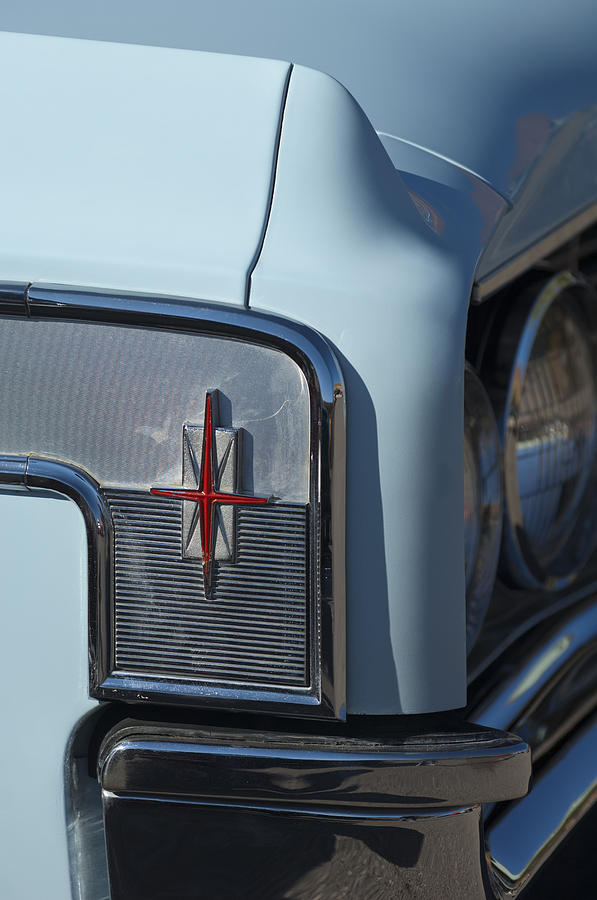 1963 Oldsmobile Starfire Emblem Photograph by Jill Reger