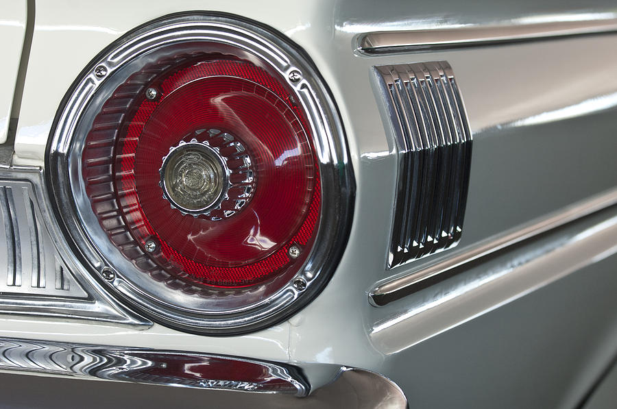 1964 Ford Falcon Sprint Convertible Taillight Photograph by Jill Reger