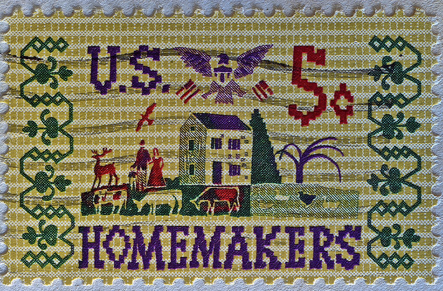 1964 Homemakers Five Cent Stamp Photograph by Bill Owen - Fine Art America